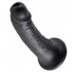 KING COCK 6" PENE NEGRO 5.2 CM