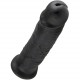 KING COCK 10" PENE NEGRO 25.4 CM