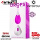 Drops · Huevo vibrador control remoto - Púrpura · Intoyou