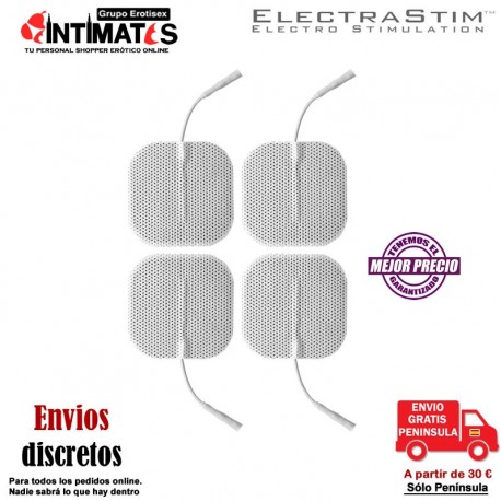 ElectraPads · Autoadhesivos cuadrados · Electrastim