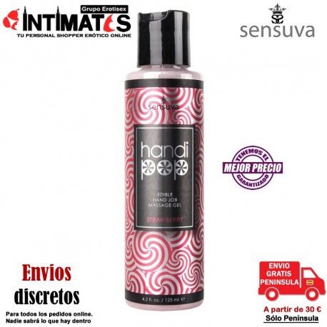 Handipop - Manzana verde 125 ml · Gel de masaje y sexo oral · Sensuva
