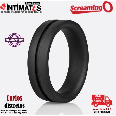 RingO Pro LG  32mm · Anillo de silicona negro · Screaming O