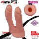 Unisex Hollow · Arnés doble con consolador hueco · Lovetoy