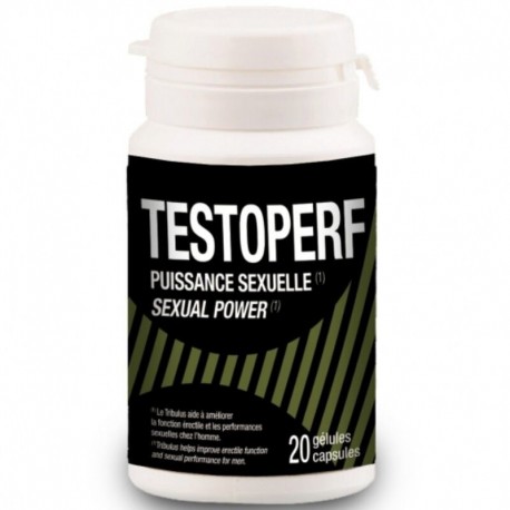 TESTOPERF POTENCIA Y TESTOSTERONA 20 CAPSULAS
