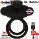 Anillo vibrador control remoto doble anilla - Negro · ÖhMama