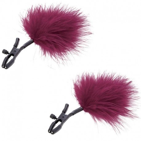 SEX  MISCHIEF PINZAS PEZONES CON PLUMAS ENCHANTED