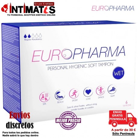 Europharma · Personal Hygiebic Soft Tampon - 6uds · Asha I.