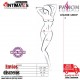 BS003 · Bodystocking de red con abertura · Passion