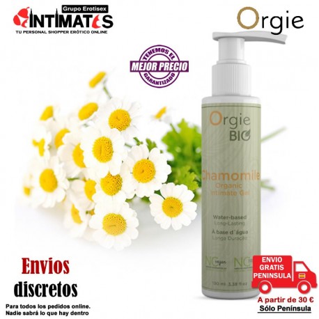 Chamomile · Gel intimo organico de Manzanilla · Orgie