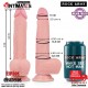 Arnés + Dildo realista Liquid Silicone Spitfire  - 210mm · Rock Army
