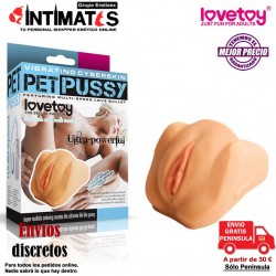 Pet Pussy · Masturbador vagina con vibración · Lovetoy