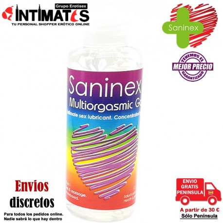 Multi-Orgasmic Gay · Lubricante Intimo Sexual 2 en 1 · Saninex