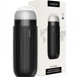 SVAKOM SAM NEO MASTURBADOR INTERACTION CON SUCCION Y VIBRACION