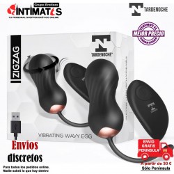 Zigzag · Huevo zigzageante y vibración con control remoto · Tardenoche
