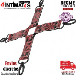 Hog-Tie de cuero vegano · Begme Red Edition