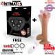 Arnés + Mr. John · Vibrador Up & Down y control remoto · Cyber Silicock