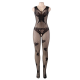 QUEEN LINGERIE BODYSTOCKING BORDADOS MARIPOSA S-L