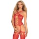 OBSESSIVE- G313  BODYSTOCKING EDICION DE COLOR LIMITADA S/M/L