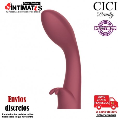 No. 4 · Estimulador Punto G pronunciado y Clitorial suave · Cici Beauty
