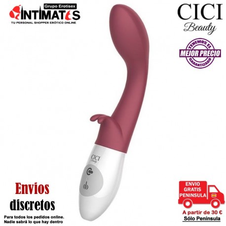 Cici Controller + No. 4 · Estimulador Punto G pronunciado y Clitorial suave · Cici Beauty