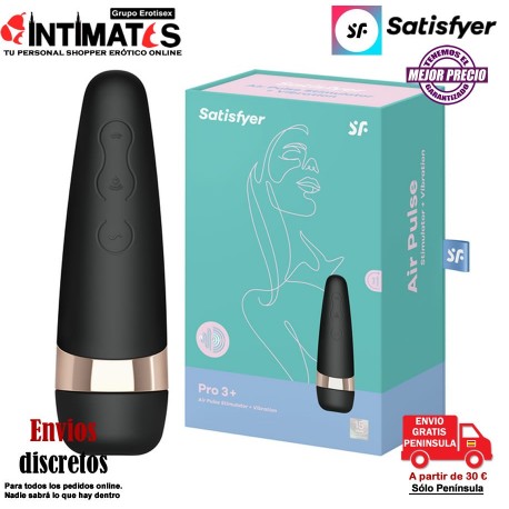 Pro 3 Vibration · Estimulador de clítoris sin contacto · Satisfyer