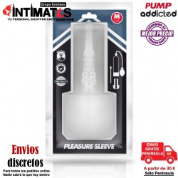 Pleasure Sleeve Serie · Mastubador para bomba · Pump addicted