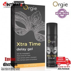 Xtra Time · Gel retardante 15 ml · Orgie