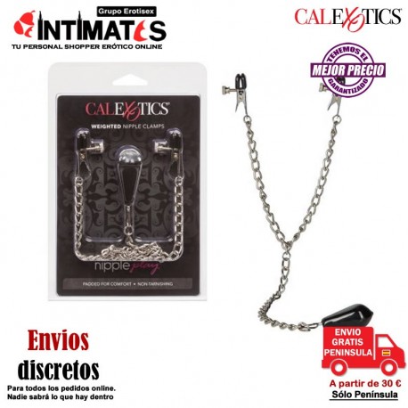 Nipple Clamps™ · Pinzas para pezones ponderadas · CalExotics
