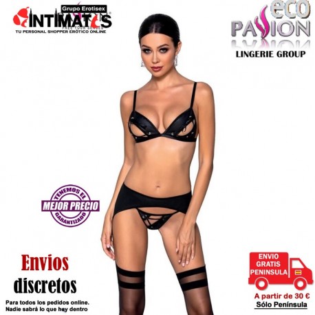 Miley · Set de cuero ecológico · Passion