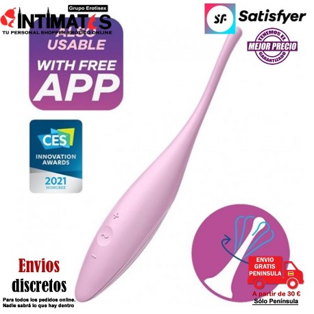 Twirling Joy · Estimulador por puntos de placer giratorios · Satisfyer