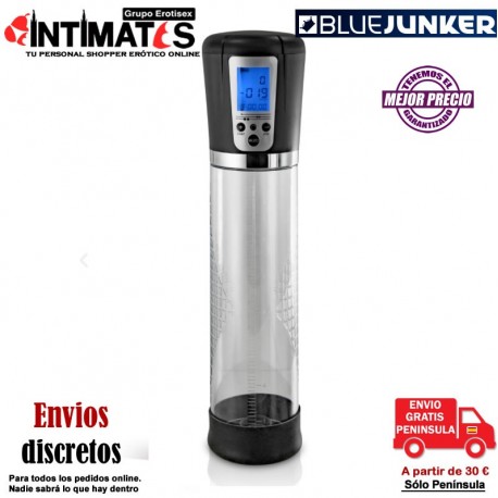 Digital Pump · Desarrollador de pene pantalla LCD · Blue Junker