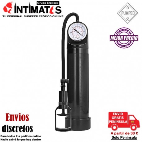 Comfort Pump With Advanced PSI Gauge - Black · Pumped