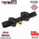 Collar con lazo y cascabel 29 cm - Negro · Fetish Addict