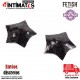 Sequin Star · Pezoneras negras con lentejuelas · Fetish Addict