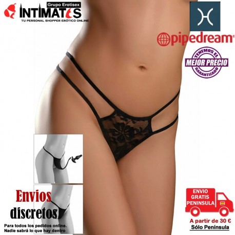 Crotchless Pleasure Pearls · Braguitas de placer · Hookup Panties