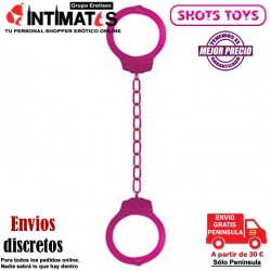 Metal Ankle Cuffs · Esposas para tobillos rosa · Shots