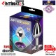 Purple · Plug anal de aluminio con joya en su base - M · AfterDark