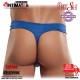 Pouch Thong Cobalt · Tanga para hombre en color azul  · Magic Silk