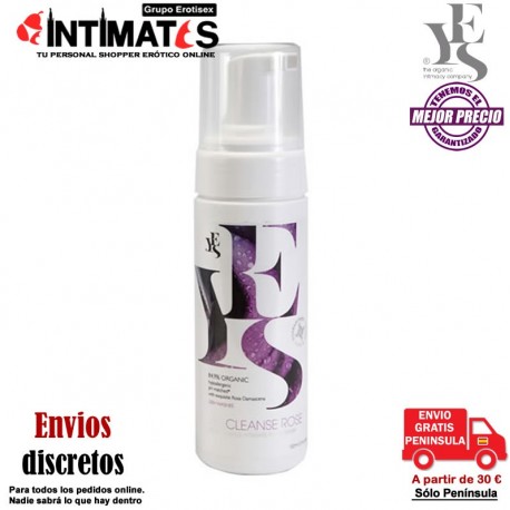 YES CLEANSE ROSE · Lavado íntimo femenino 200ml · Yes, yes