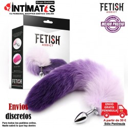 Pink Fox Tail · Plug anal con cola - S · · Fetish Addict