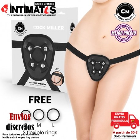 Arnés ajustable con anillos · Cock Miller