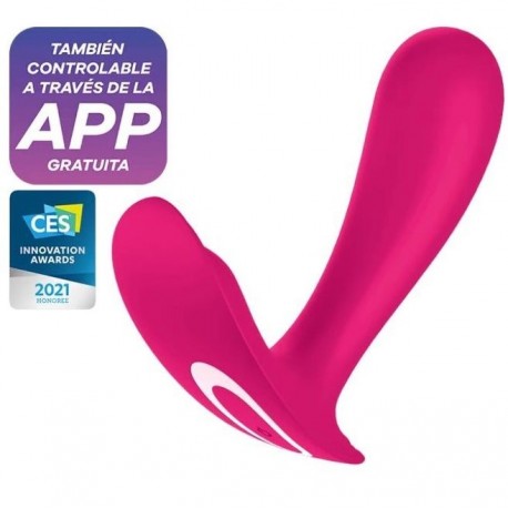 SATISFYER TOP SECRET VIBRADOR ROSA