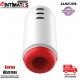Rocket · Masturbador masculino con vibración y compresión · Jamyjob
