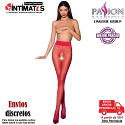 TIOPEN 001· Medías lisas con una abertura · Passion