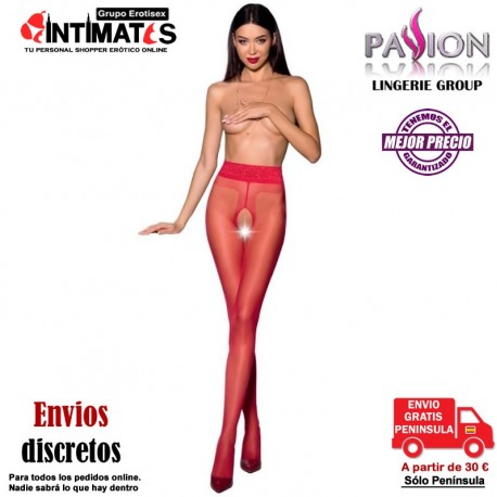 TIOPEN 001· Medías lisas con una abertura · Passion