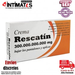 Crema Rescatín 300.000.000.000mg · Bajar los pantalones y aplicar · Diverty Sex
