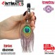 Nipple Torture · Pinzas para pezones con plumas de pavo real · Lovetoy