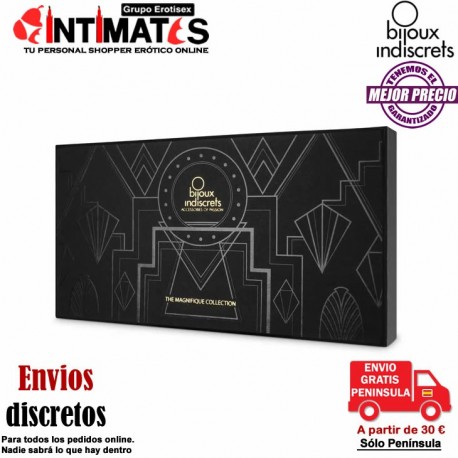 Magnifique - Esposas / Pulseras de cadena metálica oro · Bijoux Indiscrets