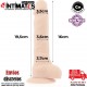 Dildo flexible de silicona 195 mm · Cock Miller