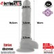 Dildo flexible de silicona 195 mm · Cock Miller